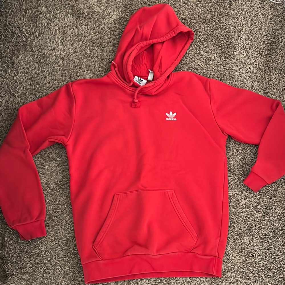 Adidas Red Sweatshirt Classic Pull over men’s small